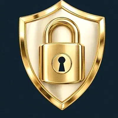 Shield with padlock — Winshark Casino
