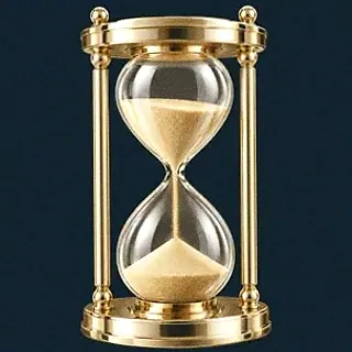 Ornate hourglass — Winshark Casino