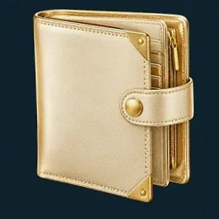 Leather bifold wallet — Winshark Casino