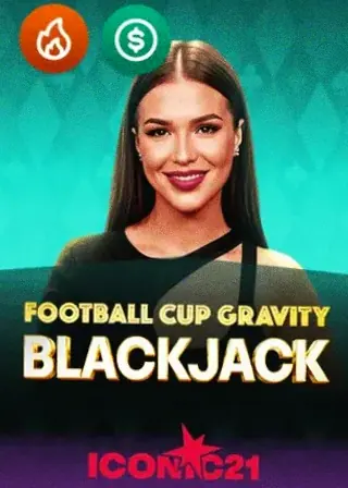 Football Cup Gravity Blackjack live game cover