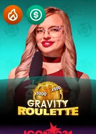 Gravity Roulette live game cover