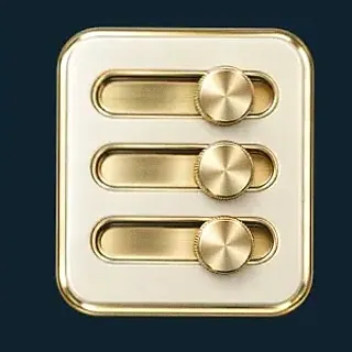 Three-knob control panel — Winshark Casino