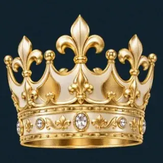 Ornate royal crown — Winshark Casino