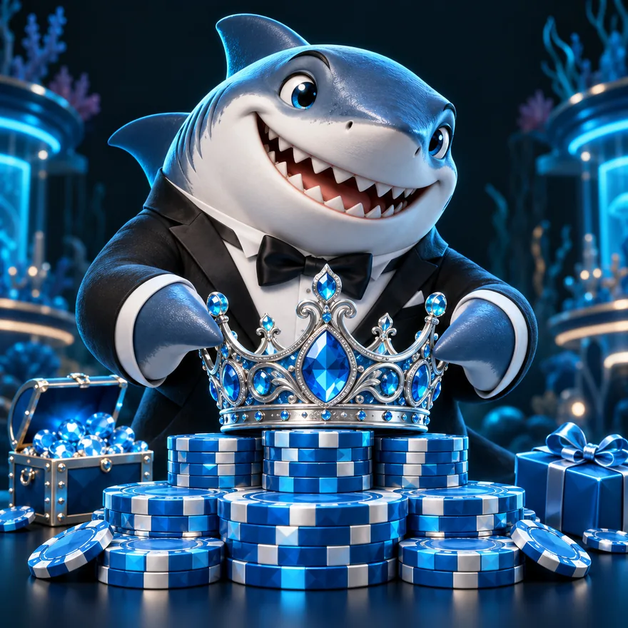 Jeweled royal crown — Winshark Casino