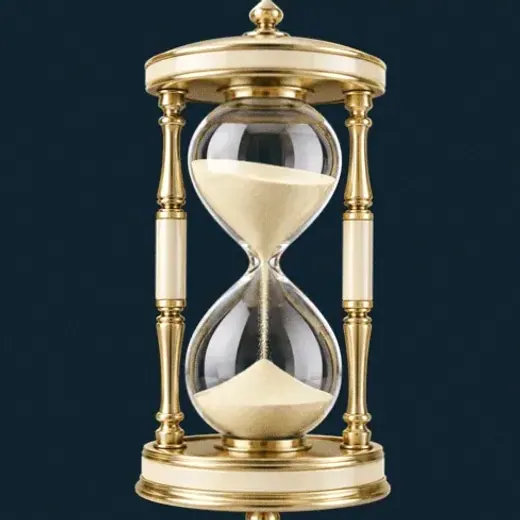 Ornate hourglass — Winshark Casino