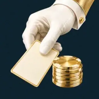 Hand dealing card — Winshark Casino