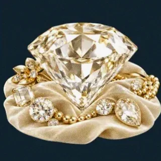 Faceted diamond gemstone — Winshark Casino